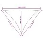Toldo de vela triangular tela Oxford marrón 2,5x2,5x3,5 m von , Sonnenschirme - Ref: Foro24-135829, Preis: 23,68 €, Rabatt: %