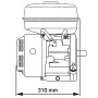 Motor de gasolina 15 HP 11 kW negro de , Generadores - Ref: Foro24-141247, Precio: 483,81 €, Descuento: %