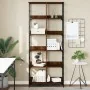 Estantería de madera ingeniería marrón roble 78,5x33x188,5 cm by , Bookcases and shelves - Ref: Foro24-835263, Price: 105,08 ...