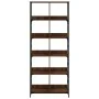 Estantería de madera ingeniería marrón roble 78,5x33x188,5 cm by , Bookcases and shelves - Ref: Foro24-835263, Price: 105,08 ...