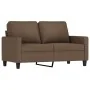 Juego de sofás con cojines 3 piezas tela marrón by , Sofas - Ref: Foro24-3201431, Price: 638,84 €, Discount: %