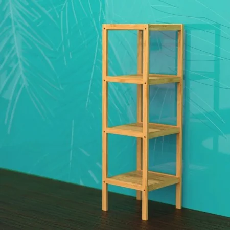 EISL Estante de baño 4 compartimentos bambú 34x33x110 cm von , Bücherregale und Regale - Ref: Foro24-438816, Preis: 62,67 €, ...