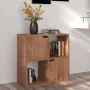 Estantería de madera de ingeniería marrón roble 60x27,5x59,5cm de , Librerías y estanterías - Ref: Foro24-338172, Precio: 45,...