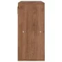 Estantería de madera de ingeniería marrón roble 60x27,5x59,5cm de , Librerías y estanterías - Ref: Foro24-338172, Precio: 45,...