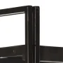 Estantería de 3 niveles madera maciza de mango negro 40x30x80cm by , Bookcases and shelves - Ref: Foro24-320625, Price: 103,6...