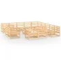 Juego de muebles de jardín 14 piezas madera maciza de pino de , Conjuntos de jardín - Ref: Foro24-3075969, Precio: 827,40 €, ...