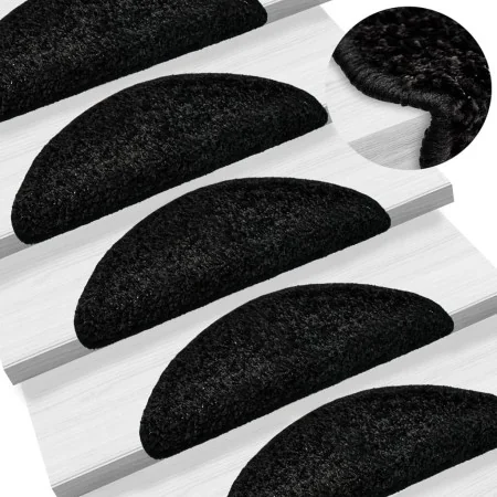 Alfombrillas de escalera 10 unidades negro 56x17x3 cm von , Treppenmatten - Ref: Foro24-149785, Preis: 52,20 €, Rabatt: %