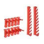 Kit de cajas de almacenaje 39 pzas paneles de pared rojo negro von , Werkzeugschränke - Ref: Foro24-150809, Preis: 27,65 €, R...