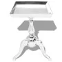 Mesita auxiliar cuadrada aluminio plateada von , Seitentische - Ref: Foro24-243511, Preis: 136,71 €, Rabatt: %