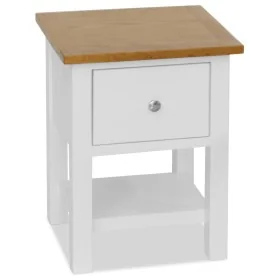 Mesita de noche de madera de roble maciza 36x30x47 cm by , Nightstands - Ref: Foro24-247121, Price: 94,66 €, Discount: %