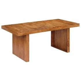 Mesa de comedor de madera maciza de acacia 180x90x75 cm by , Kitchen and dining tables - Ref: Foro24-247491, Price: 507,51 €,...