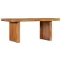 Mesa de comedor de madera maciza de acacia 180x90x75 cm de , Mesas de cocina y de comedor - Ref: Foro24-247491, Precio: 478,2...