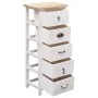 Armario auxiliar de madera de paulownia 35x25x87 cm de , Cajoneras - Ref: Foro24-284077, Precio: 130,06 €, Descuento: %