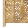Biombo 4 paneles tallado a mano madera maciza mango 160x165 cm by , Room dividers - Ref: Foro24-285316, Price: 293,09 €, Disc...