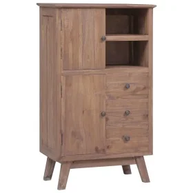 Aparador de madera maciza de teca 60x30x100 cm von , Schließfächer und Lagerschränke - Ref: Foro24-287739, Preis: 230,11 €, R...