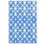 Alfombra de exterior ARAKIL azul y blanca 190x290 cm PP von , Outdoor-Protektoren - Ref: Foro24-310447, Preis: 55,47 €, Rabat...