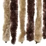 Cortina mosquitera beige y marrón claro chenilla 56x200 cm by , Mosquito nets for windows - Ref: Foro24-315120, Price: 38,28 ...