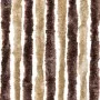 Cortina mosquitera beige y marrón claro chenilla 56x200 cm by , Mosquito nets for windows - Ref: Foro24-315120, Price: 38,28 ...