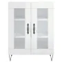 Aparador de madera contrachapada blanco brillante 69,5x34x90 cm von , Sideboards - Ref: Foro24-827782, Preis: 67,29 €, Rabatt: %