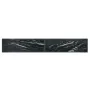 Mesa consola vidrio templado negro 220x35x75,5 cm de , Mesas auxiliares - Ref: Foro24-331713, Precio: 135,97 €, Descuento: %