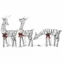 Familia de renos de Navidad 90 LED ratán blanco cálido de , Luces de Navidad - Ref: Foro24-372166, Precio: 103,15 €, Descuent...