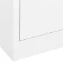 Armario archivador de acero blanco 90x46x103 cm by , Filing cabinets - Ref: Foro24-336290, Price: 330,81 €, Discount: %