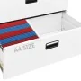Armario archivador de acero blanco 90x46x103 cm by , Filing cabinets - Ref: Foro24-336290, Price: 330,81 €, Discount: %