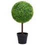 Planta de boj artificial forma de bola con maceta verde 50 cm by , artificial flora - Ref: Foro24-336509, Price: 43,37 €, Dis...