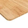 Encimera baño madera maciza tratada marrón claro 60x40x1,5 cm de , Encimeras - Ref: Foro24-343012, Precio: 38,50 €, Descuento: %
