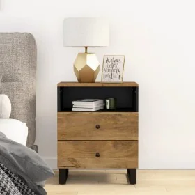Mesita de noche madera mango madera contrachapada 50x33x62 cm von , Nachttische - Ref: Foro24-350667, Preis: 107,80 €, Rabatt: %