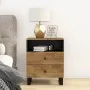 Mesita de noche madera mango madera contrachapada 50x33x62 cm by , Nightstands - Ref: Foro24-350667, Price: 107,80 €, Discoun...