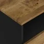 Mesita de noche madera mango madera contrachapada 50x33x62 cm by , Nightstands - Ref: Foro24-350667, Price: 107,80 €, Discoun...