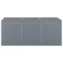 Caja de almacenaje para jardín PP aspecto de ratán gris 270 L de , Cajas de almacenaje para exteriores - Ref: Foro24-364061, ...