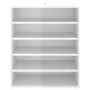 Mueble zapatero madera contrachapada blanco brillo 60x35x70 cm von , Schuhregale und Schuhorganisatoren - Ref: Foro24-808942,...