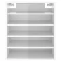 Mueble zapatero madera contrachapada blanco brillo 60x35x70 cm von , Schuhregale und Schuhorganisatoren - Ref: Foro24-808942,...