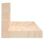 Estantes de pared 2 uds madera maciza de pino 50x11x9 cm by , Shelves and shelves - Ref: Foro24-823599, Price: 17,71 €, Disco...