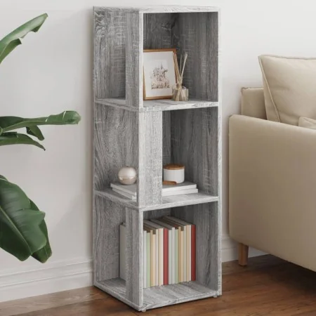 Mueble de esquina madera contrachapada gris Sonoma 33x33x100 cm von , Schließfächer und Lagerschränke - Ref: Foro24-825829, P...