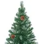 Árbol de Navidad glaseado con piñas 180 cm by , Christmas trees - Ref: Foro24-60178, Price: 52,68 €, Discount: %