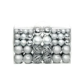 Lote de bolas de Navidad 100 unidades plateadas 3/4/6 cm de , Adornos festivos - Ref: Foro24-245712, Precio: 22,86 €, Descuen...