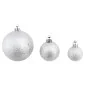 Lote de bolas de Navidad 100 unidades plateadas 3/4/6 cm von , Festliche Dekorationen - Ref: Foro24-245712, Preis: 22,86 €, R...