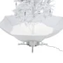 Árbol de Navidad con nieve con base en paraguas blanco 190 cm by , Christmas trees - Ref: Foro24-284338, Price: 242,90 €, Dis...