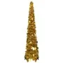 Árbol de Navidad artificial emergente PET dorado 120 cm by , Christmas trees - Ref: Foro24-320982, Price: 23,28 €, Discount: %