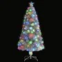 Árbol de Navidad artificial con luces fibra óptica blanco 120cm by , Christmas trees - Ref: Foro24-328449, Price: 59,54 €, Di...