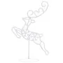 Renos voladores y trineo blanco cálido 260x21x87 cm von , Weihnachtsbeleuchtung - Ref: Foro24-328511, Preis: 65,33 €, Rabatt: %