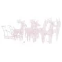 Decoración navideña renos y trineo acrílico 280x28x55 cm by , Christmas lights - Ref: Foro24-328524, Price: 151,35 €, Discoun...