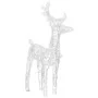 Decoración navideña renos y trineo acrílico 280x28x55 cm by , Christmas lights - Ref: Foro24-328524, Price: 151,35 €, Discoun...