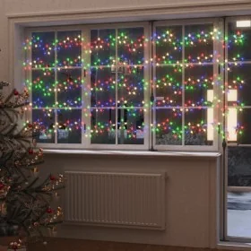 Cortina de luces estrellas 500 LEDs de colores 8 funciones de , Luces de Navidad - Ref: Foro24-328809, Precio: 60,14 €, Descu...