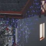 Cortina luces carámbano 10m 400 LED azul 8 funciones von , Weihnachtsbeleuchtung - Ref: Foro24-328913, Preis: 29,79 €, Rabatt: %