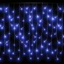 Cortina luces carámbano 10m 400 LED azul 8 funciones von , Weihnachtsbeleuchtung - Ref: Foro24-328913, Preis: 29,79 €, Rabatt: %