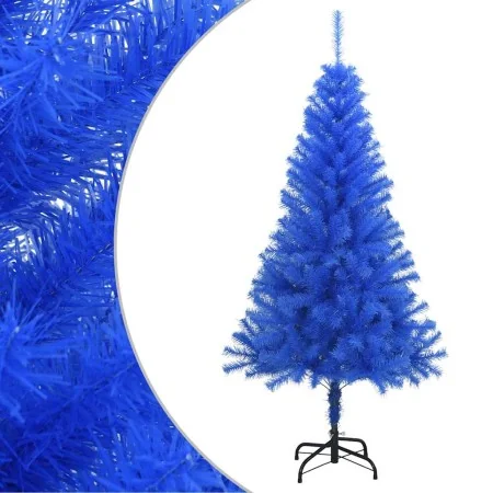 Árbol de Navidad artificial con soporte PVC azul 120 cm by , Christmas trees - Ref: Foro24-329181, Price: 23,57 €, Discount: %